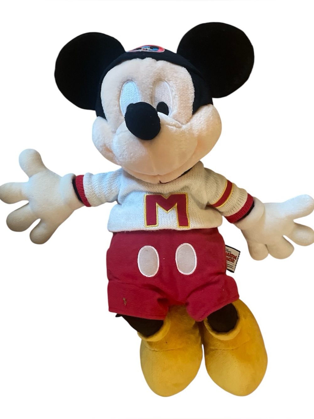 Disney Plush Milestone Mickey Mouse 1955 Mouseketeer Collectors Ltd Edition 20"